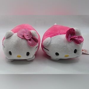 Ty Beanie Babies Teeny Tys Hello Kitty Pink Miniature Plush 3” Cat Sanrio